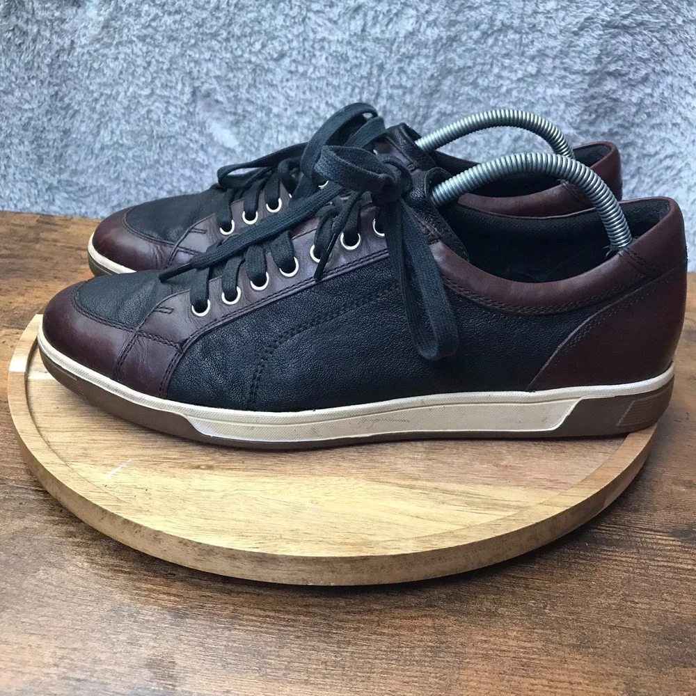 Cole Haan Vartan Sport Oxford Sneakers Mens 10M Two Toned Leather Tennis Shoes
